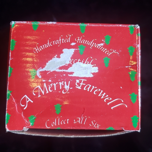 Brinn's 1992 "A Merry Farewell" Christmas Figurine - Picture 8 of 8